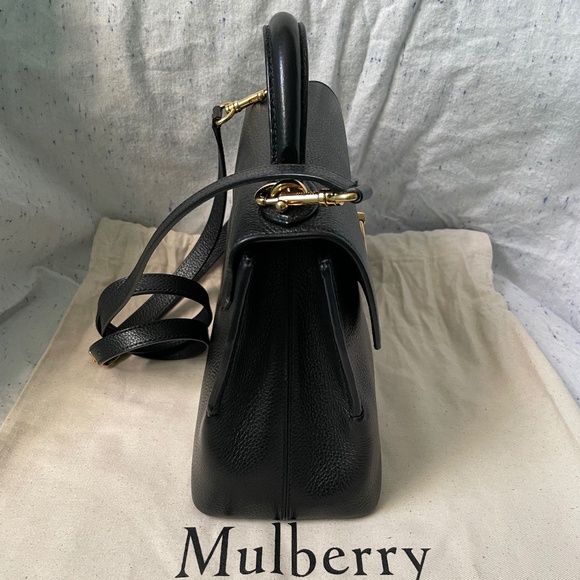 Mulberry Black Mini Seaton - Picture 4 of 16